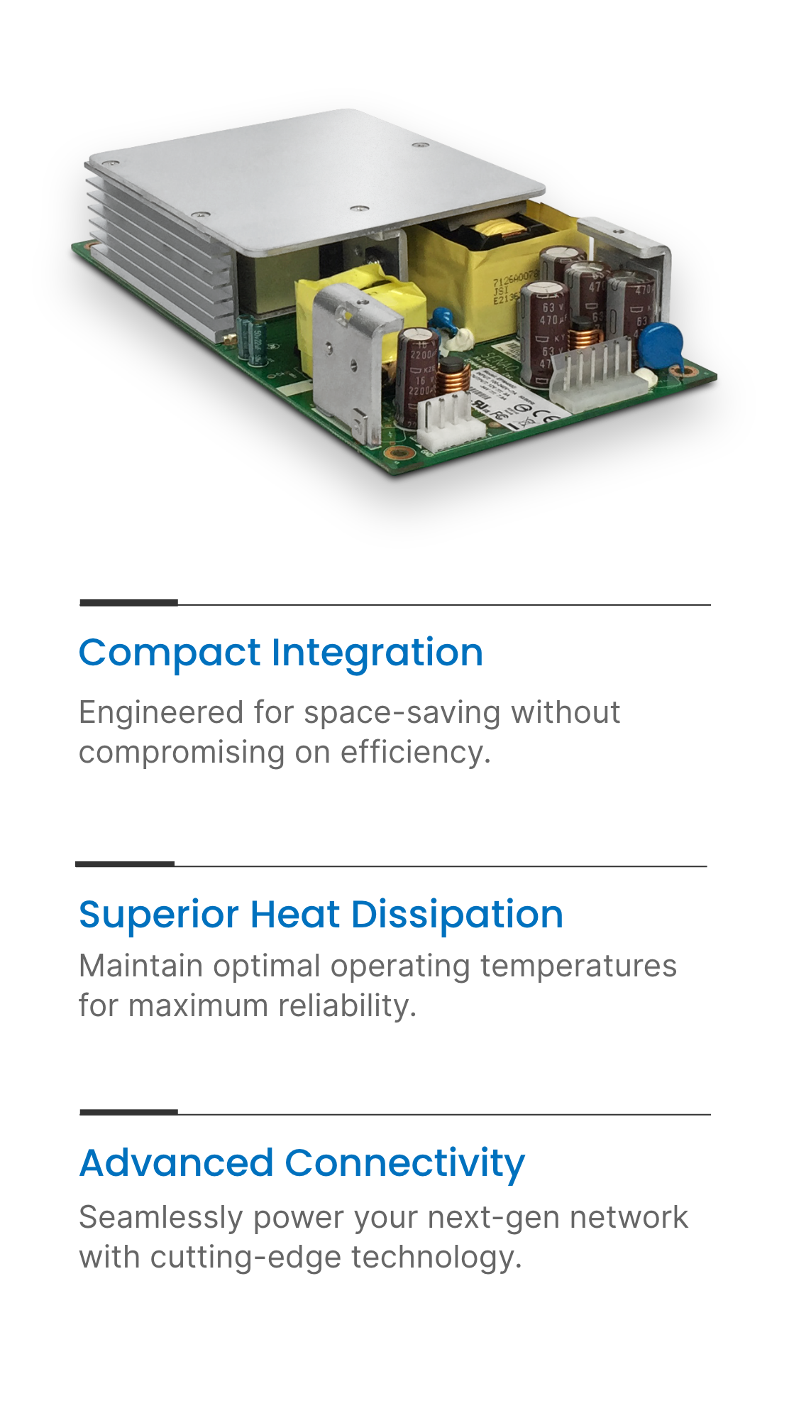 Open Frame Module｜Power Supply | Senao Networks